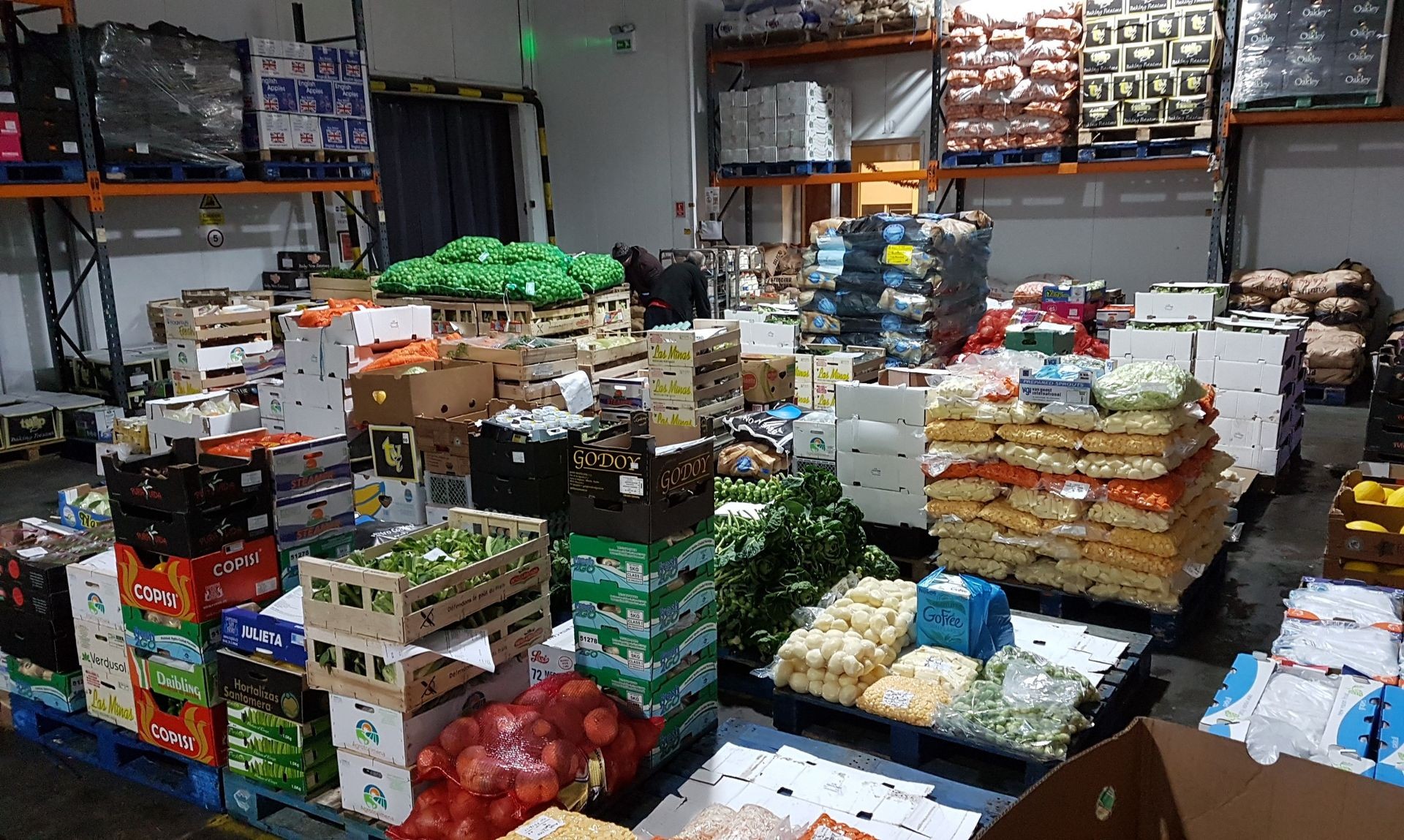 Fruit and Veg wholesale warehouse